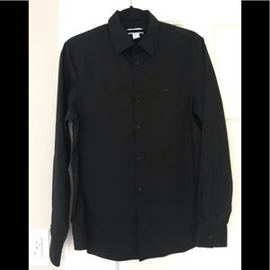 Men’s Calvin Klein black dress shirt, sz S,worn 1x